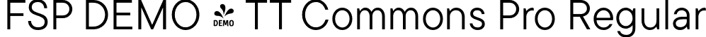 FSP DEMO - TT Commons Pro Regular font - Fontspring-DEMO-tt_commons_pro_regular.otf