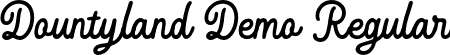 Dountyland Demo Regular font - dountylanddemo-x3j6j.otf