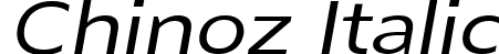 Chinoz Italic font - Chinoz-Italic.ttf