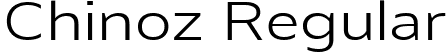 Chinoz Regular font - Chinoz-Light.ttf