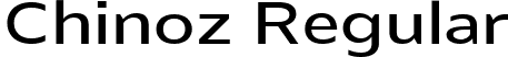 Chinoz Regular font - Chinoz-Medium.ttf