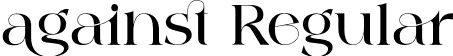 against Regular font - against-regular.otf