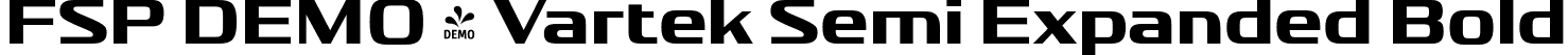 FSP DEMO - Vartek Semi Expanded Bold font - Fontspring-DEMO-vartek-semiexpandedbold.otf
