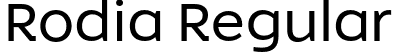 Rodia Regular font - rodia-regular.otf