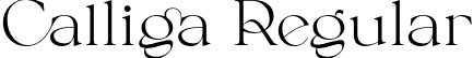 Calliga Regular font - Calliga-Regular.otf