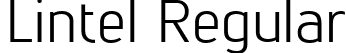 Lintel Regular font - Lintel-Regular.ttf