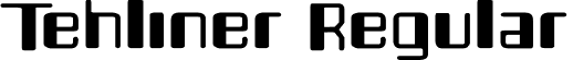 Tehliner Regular font - Tehliner.otf