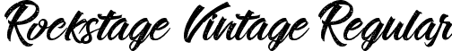 Rockstage Vintage Regular font - Rockstage Vintage .ttf