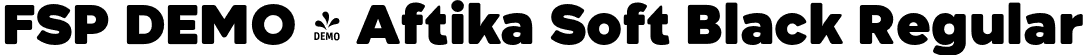 FSP DEMO - Aftika Soft Black Regular font - Fontspring-DEMO-aftikasoft-black.otf