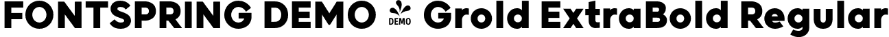 FONTSPRING DEMO - Grold ExtraBold Regular font - Fontspring-DEMO-grold-extrabold.otf