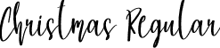 Christmas Regular font - Christmas.otf