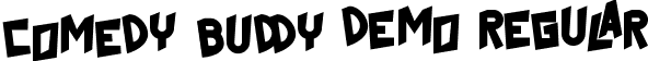 Comedy Buddy Demo Regular font - ComedyBuddyDemoRegular.ttf