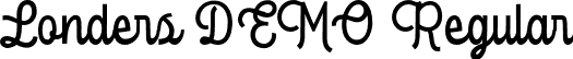 Londers DEMO Regular font - Londersdemo-ywEv5.otf