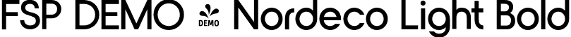 FSP DEMO - Nordeco Light Bold font - Fontspring-DEMO-nordeco-semibold.otf