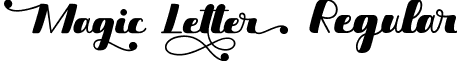Magic Letter Regular font - MagicLetter-ywJxm.ttf