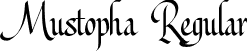 Mustopha Regular font - MustophaRegular-0W759.otf