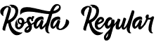 Rosala Regular font - Rosala-nRD8M.otf