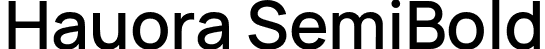 Hauora SemiBold font - Hauora-SemiBold.otf