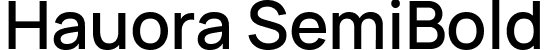 Hauora SemiBold font - Hauora-SemiBold.ttf