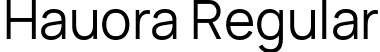 Hauora Regular font - Hauora-Regular.ttf