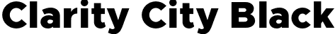 Clarity City Black font - ClarityCity-Black.otf