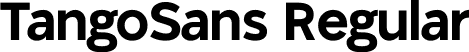 TangoSans Regular font - TangoSans-1Ge1e.ttf