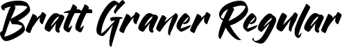 Bratt Graner Regular font - Bratt Graner.ttf