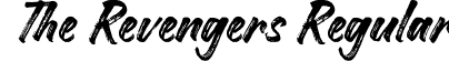 The Revengers Regular font - TherevengersTexture-2Ody3.otf