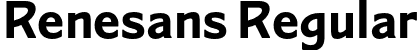 Renesans Regular font - Renesans-Regular.otf