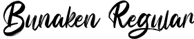 Bunaken Regular font - Bunaken-PKyrP.ttf