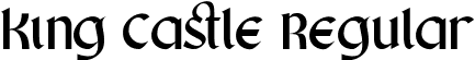 King Castle Regular font - Kingcastle-0W8Kr.ttf