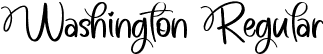 Washington Regular font - Washington.ttf