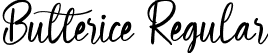 Butterice Regular font - Butterice.ttf