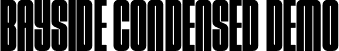 Bayside Condensed Demo font - BaysideFont-Condensed-Demo.otf