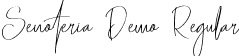 Senoteria Demo Regular font - SenoteriaDemo-GOowO.ttf