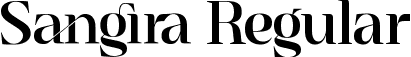 Sangira Regular font - Sangira-lglJX.ttf