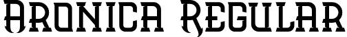 Aronica Regular font - Aronica.otf
