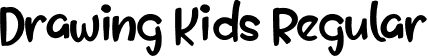 Drawing Kids Regular font - Drawing Kids.ttf