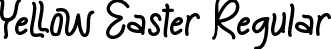 Yellow Easter Regular font - Yellow Easter otf.otf