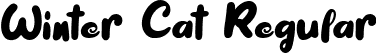 Winter Cat Regular font - WinterCat.ttf