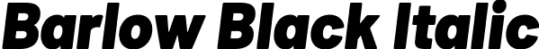 Barlow Black Italic font - Barlow-BlackItalic.ttf