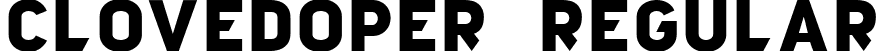 Clovedoper Regular font - ClovedoperDemo-mLpW5.ttf