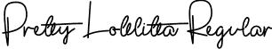 Pretty Lolllitta Regular font - PrettyLolllitta.otf