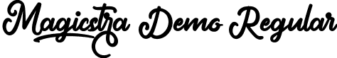 Magicstra Demo Regular font - MagicstraDemoRegular.ttf