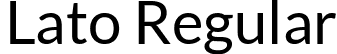 Lato Regular font - Lato-Regular.ttf