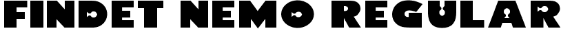 Findet Nemo Regular font - Nemo.ttf