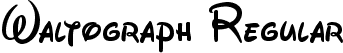 Waltograph Regular font - Waltograph42.ttf