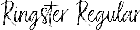 Ringster Regular font - Ringster.ttf