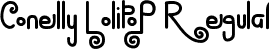 Conelly LolipoP Regular font - Conelly LolipoP.ttf