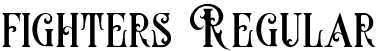 fighters Regular font - stalber.otf